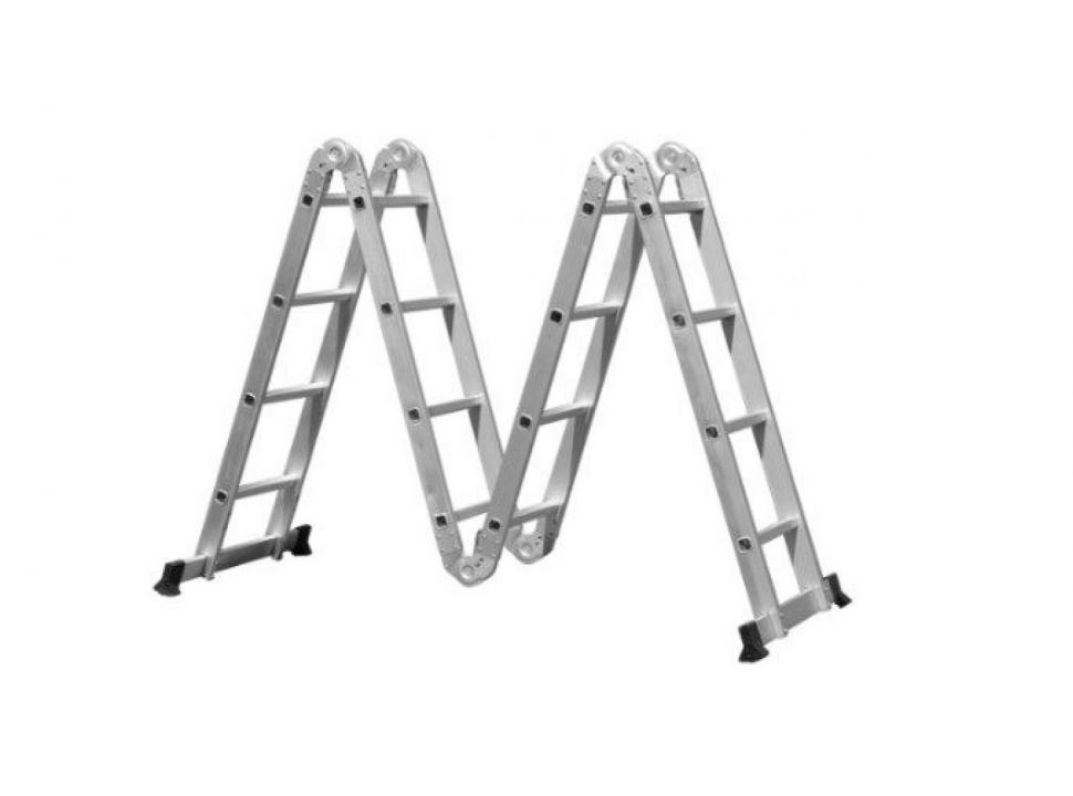 Escalera aluminio multiproposito articulada 4x3 - El Container