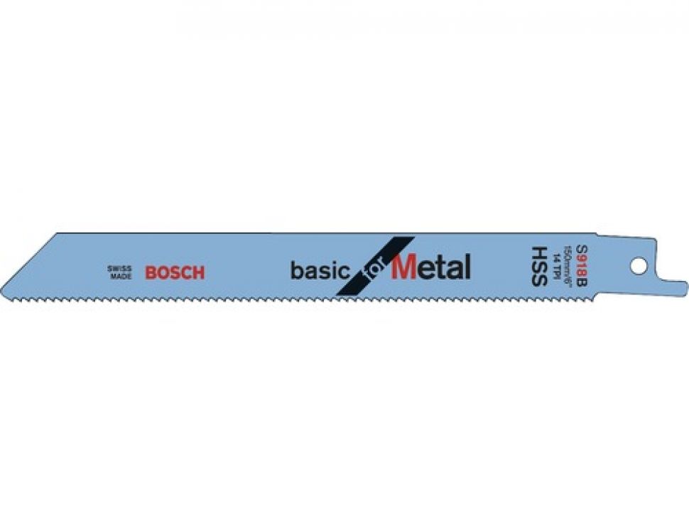 SEGUFER SA HOJA SIERRA SABLE BOSCH PARA METAL BAS S918B X 5 PZ