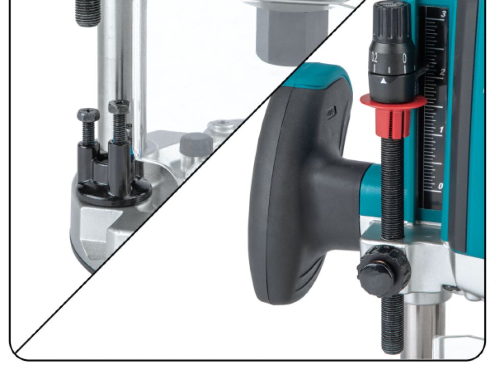 Todoferreteria - Fresadora Rebajadora Router Makita RP2301FC