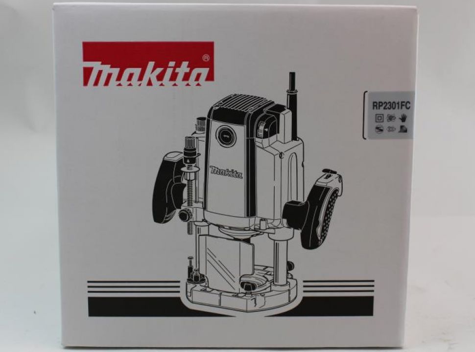 Fresadora MAKITA 1/2 y 1/4 2100w RP2301FC Vel. Variable