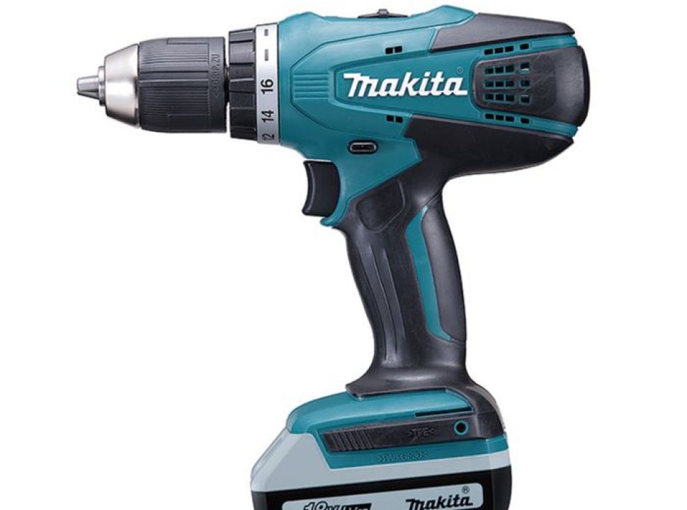 Taladro atornillador batería Makita DF457DWE