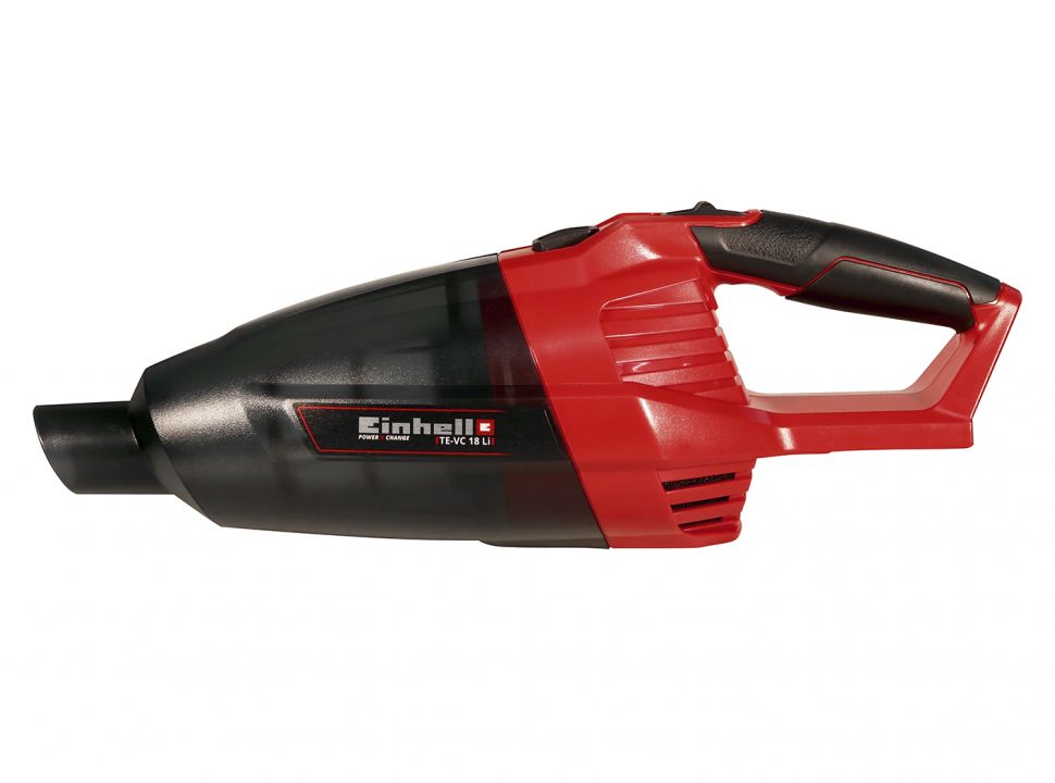 Distribuidora Oficial Einhell - Aspiradora Einhell TE-VC 18 Li Solo  Aspiradora Inalambrica de mano Modelo: TE-VC 18 Li Solo Poder de succión:  4,2 kPa Voltaje: 18V Capacidad en volumen: 540 Ml Tipo